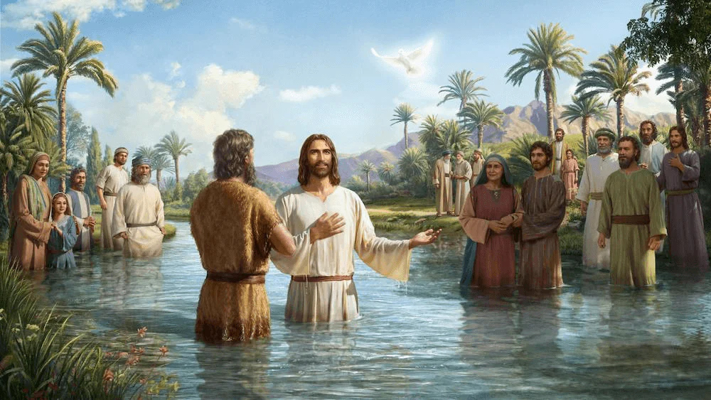 Jesus’s baptism according to Matthew